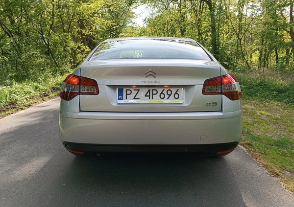 Citroen C5 cena 28900 przebieg: 166706, rok produkcji 2012 z Raciąż małe 232